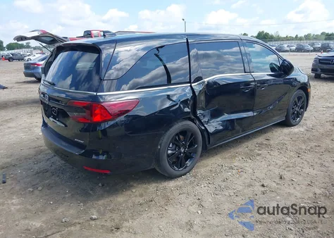 2023 Honda Odyssey Sport-L из США, поврежденный, VIN 5FNRL6H78PB047906